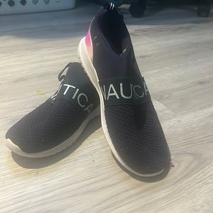 Navy blue with holographic back